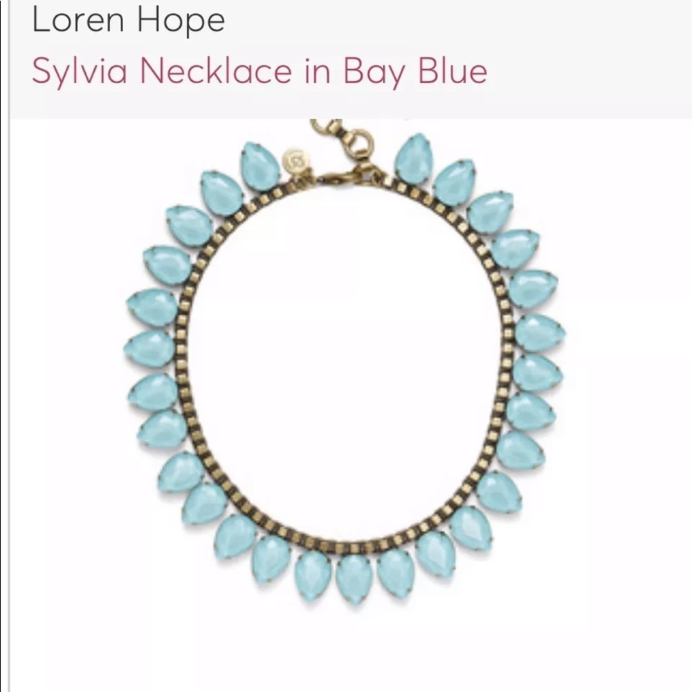Loren Hope Sylvia Necklace Bay Blue